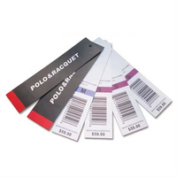 Étiquette RFID en papier UHF/NFC durable pour vêtements, étiquette de prix RFID NFC pour magasin de vêtements, autocollant