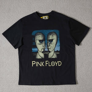 Camiseta Unisex de Manga Corta con Estampado de Rosas Desgastadas Digitales de Estilo Urbano Vintage al por Mayor, 100% Algodó<span class=keywords><strong>n</strong></span> Peinado, Corte Holgado - Product Image 2