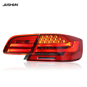 Feux arrière LED Jushun pour BMW Série 3 E92 Coupé 12V Noir Rouge Clignotants séquentiels Feux de jour - Product Image 2