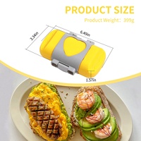 Bandeja para Hornear en Microondas con Logotipo Personalizado, Utensilios de Cocina de Silicona de Grado Alimenticio, Molde para Sándwiches