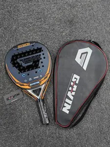Tennis 2024 GAVIN New High Quality 3K Carbon Paddle Tennis Racquet Padel Racket For Racquet Sports Enthusiasts