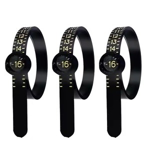 पुनः प्रयोज्य समायोज्य संयुक्त राज्य आकार की अंगूठी आकार शासक मापने उपकरण हमें 1-17 प्लास्टिक रिंग सिजर फिंगर गेज - Product Image 2