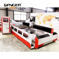 Machine de découpe automatique de pierre en promotion, routeur CNC 3015ATC avec broche 7,5 kW et système de contrôle GANGER pour marbre/granit de cuisine