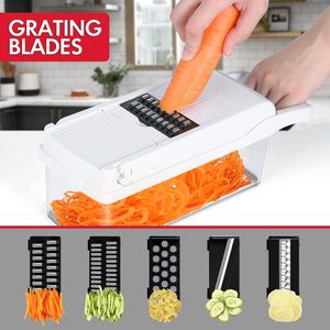 Hachoir à légumes manuel tout-en-un durable et efficace, coupe-légumes multifonctionnel professionnel et écologique pour la cuisine - Product Image 5