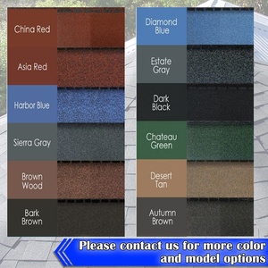 Màu Xanh nhựa đường bệnh zona lợp ngói không thấm nước nhựa đường cho lợp cảm thấy - Product Image 6