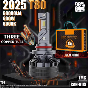 200 Wát 20000LM tự động đèn pha bóng đèn 9005 H1 H3 H11 CANBUS H7 LED <span class=keywords><strong>H4</strong></span> T80 6000K Led ánh sáng xe <span class=keywords><strong>H4</strong></span> Led Đèn Pha - Product Image 2