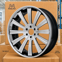 Jantes en alliage d'aluminium forgé monobloc sur mesure MOJIO, 20 pouces, 6061, légères, haute performance, pour voitures