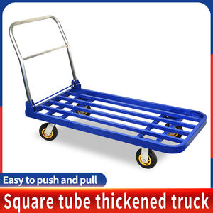 Plegable Exceed 500kg Heavy Duty Square Steel Tube Platform Flatbed Logistic Hand <span class=keywords><strong>Mystar</strong></span> Trolley - Product Image 6