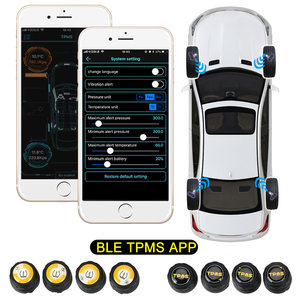 Système <span class=keywords><strong>de</strong></span> surveillance <span class=keywords><strong>de</strong></span> la <span class=keywords><strong>pression</strong></span> des pneus <span class=keywords><strong>de</strong></span> voiture V11 TPMS BT 4.0 BLE TPMS pour téléphones IOS / Android Détecteur <span class=keywords><strong>de</strong></span> <span class=keywords><strong>pression</strong></span> des pneus <span class=keywords><strong>de</strong></span> voiture - Product Image 6