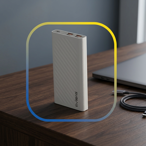 10W Dual Port Fast Charging Ultra Slim 10000mAh Power Bank Micro USB/<b>Type</b>-<b>C</b> Smartphone Notebook Tablet-Wholesale Export - Product Image 2