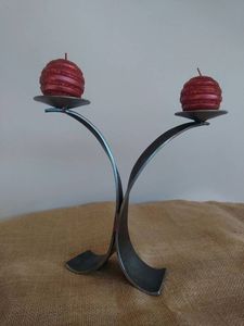 Modern Black <b>Metal</b> <b>Lantern</b> Candle Holder with Handle Geometric Cage Tealight Holder Decorative Tabletop Candle Stand - Product Image 3