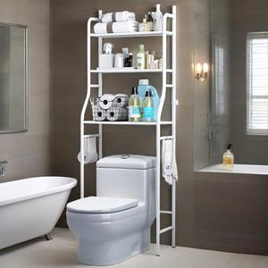 Étagère de toilette métallique personnalisée à 3 niveaux <span class=keywords><strong>pour</strong></span> salle de bain, gain de place, étagère de balcon et organisateur de rangement – Vente en gros - Product Image 5