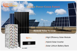 Kit Système Solaire Hybride Complet 10KW/20KW avec Batterie Lithium-Ion de Stockage d'Énergie et Solution Tout-en-un - Product Image 2