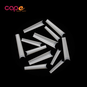 Coffret de 500/600 <span class=keywords><strong>faux</strong></span> ongles en ABS courbe C, accessoires pour Nail art, couverture partielle automatique, sans colle, en poly, 12 tailles - Product Image 4