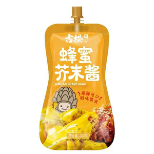 Salsa de <span class=keywords><strong>Mostaza</strong></span> y <span class=keywords><strong>Miel</strong></span> Furusugi 200g Hecha en China, Aderezo para Ensaladas de Uso Doméstico para <span class=keywords><strong>Pollo</strong></span> Frito, Hamburguesas y Aperitivos - Product Image 1
