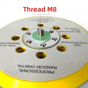 Kuu ATPRO — meuleuse à sec 6 pouces, 17 trous, châssis de ponceuse universel, disque de meulage auto-adhésif, ventouse - Product Image 2