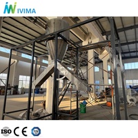 Machine de recyclage du plastique IVIMA 1000 kg/h, ligne de lavage de bouteilles PET pour la production de flocons PET