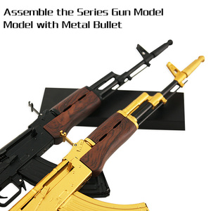 Evike Cyber 1:<span class=keywords><strong>3</strong></span> Mainan Pistol Miniatur Kalashnikov Berlisensi Model Senjata Logam Goat AK-47 Kerajinan Suvenir Hadiah Model Senjata - Product Image 6