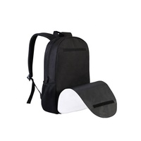 Sac à dos OEM à épaule vierge avec rabat amovible, pièces, sac d'ordinateur, Logo personnalisé, Sublimation, 16 pouces