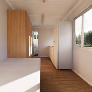 Maison 2 3 chambres à coucher Bungalow Flat Pack Container Home Extensible Conteneur Préfabriqué Petite Maison Mobile avec Maison Solaire 40ft 20ft - Product Image 4