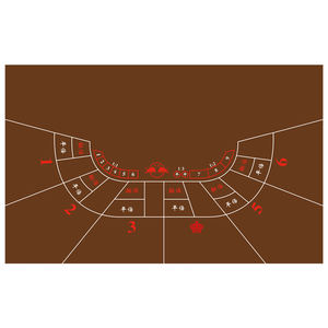 Tapete de Juego de Póker para Casino, Personalizado, Resistente al Agua y al Fuego, de Terciopelo, 1400*2400 mm, Diseño de Lucha de Toros - Product Image 3