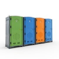 Toilettes mobiles portables en plastique HDPE pour l'extérieur, modernes, durables et écologiques