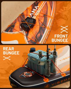 Tabla de SUP Inflable para Exteriores, Portátil, Ecológica, con Tecnología Drop Stitch, Venta al Por Mayor, Modelo CT12/4 Premium - Product Image 3