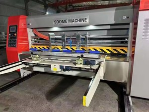 Máquina Multifuncional de <span class=keywords><strong>Impresión</strong></span> y Troquelado de <span class=keywords><strong>Cartón</strong></span> para Producción Completa de Cajas - Product Image 3