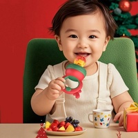 Groothandel Herten Design Baby Fruitvoedingsfles BPA Vrij Kinderen Fruitfles Baby Vers Fruit Voedsel Bijtring Fles