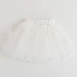 Ensembles de vêtements pour filles de 100-140cm, mode d'été, t-shirts imprimés chaton de dessin animé + jupes en voile, ensemble mignon et décontracté EAZ172 - Product Image 5