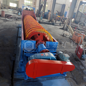 ماكينة غسيل الأحجار من نوع حوض الحصى ، ماكينة تنظيف إزالة الأحجار والجسيمات الكبيرة ، ماكينة غسيل الأحجار بشفرات مزدوجة المحور - Product Image 3