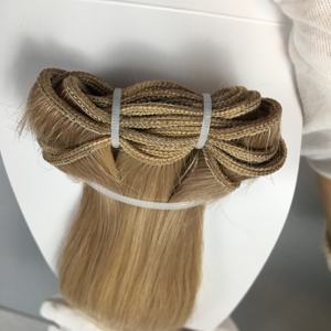 Extensiones de cabello humano virgen Remy de alta calidad, con cutículas alineadas, tejidas a máquina europeas, de doble trama. - Product Image 5