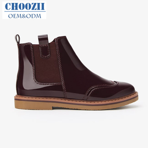 Choozii Personalizzato di Alta Qualità di Inverno di Lusso di Cuoio Autentica Chelsea Stivali per Le <span class=keywords><strong>Bambine</strong></span> - Product Image 3