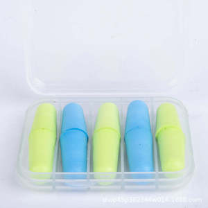 Chất Lượng Cao Nút Tai Đầy Màu Sắc Phích Cắm Tai PU Bọt Phích Cắm Tai Nút Tai Giảm Tiếng Ồn Ngủ Bọt Cắm - Product Image 6