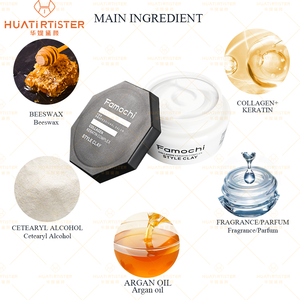 RTS Huati Sifuli Famochi senza alcool pomade per <span class=keywords><strong>capelli</strong></span> <span class=keywords><strong>uomo</strong></span> styling per <span class=keywords><strong>capelli</strong></span> gel di <span class=keywords><strong>cera</strong></span> stick gel di argilla per <span class=keywords><strong>cera</strong></span> <span class=keywords><strong>capelli</strong></span> da <span class=keywords><strong>uomo</strong></span> prodotto <span class=keywords><strong>con</strong></span> logo - Product Image 3