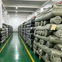 Tissu en microfibre brossée teinte, 100 % polyester, 100 GSM, poids moyen, respirant, personnalisable et économique, pour matelas et textiles de maison