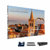 Écran d'affichage LED Micro LED COB pour publicité intérieure, mur vidéo LED à pixels fins de petite taille Jode P0.9 1.2 P1.5