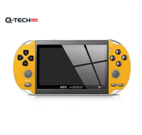 Console de jeu portable rétro XMT X7 Plus 8G Dual Rocker 4,5 pouces 640x480 avec 10000 jeux intégrés pour PSP//FC/NES