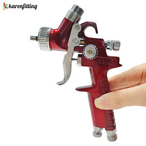 Pistolet à peinture pneumatique HVLP professionnel, mini aérographe, buse de 0,5/0,8/1,0 mm pour la peinture de voitures et de meubles - Product Image 3