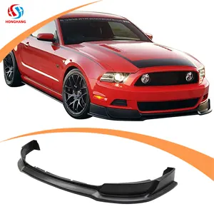 New Style Kit Front Bumper Lip for Ford Mustang V8 V6 GT Front Lip Mustang Carbon Fiber Front Lip 2013 2014