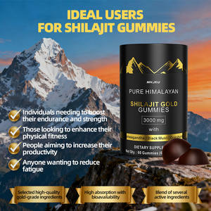 Caramelle Gommose allo Shilajit con Ashwagandha, Aumentano l'Energia, Migliorano l'Allenamento, Potenziano l'Immunità, Integratore Puro di Shilajit Himalayano - Product Image 5