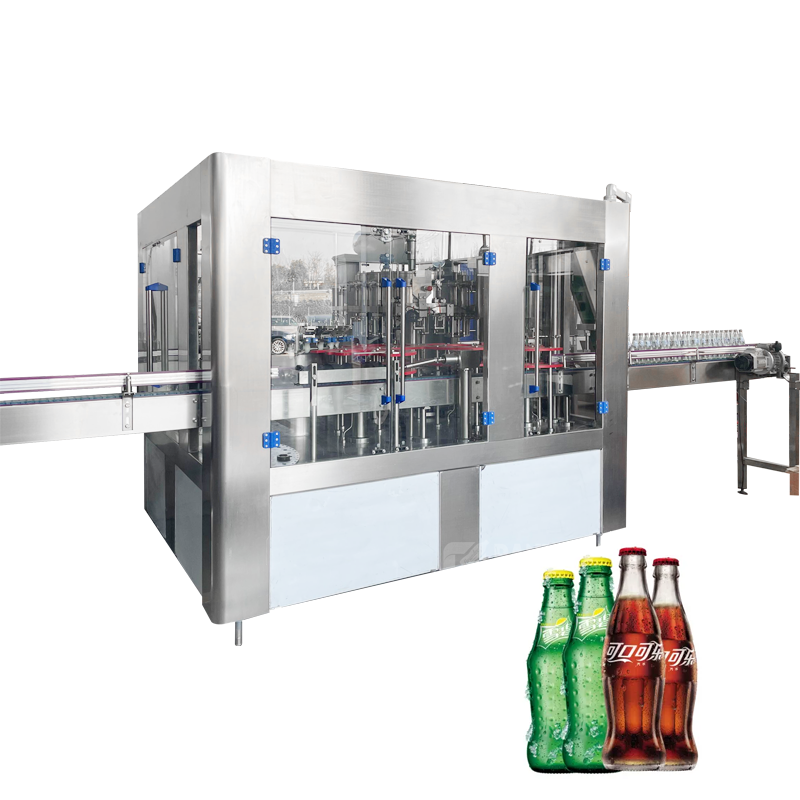 Автоматическая машина для розлива и производства стеклянных бутылок
