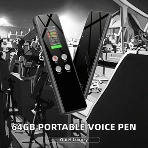 Portable 32GB Digital Voice Recorder Pen Metal <b>Material</b> 0.96" Screen Type-C USB 15-18h Recording WMA Format Students' <b>Study</b> - Product Image 2