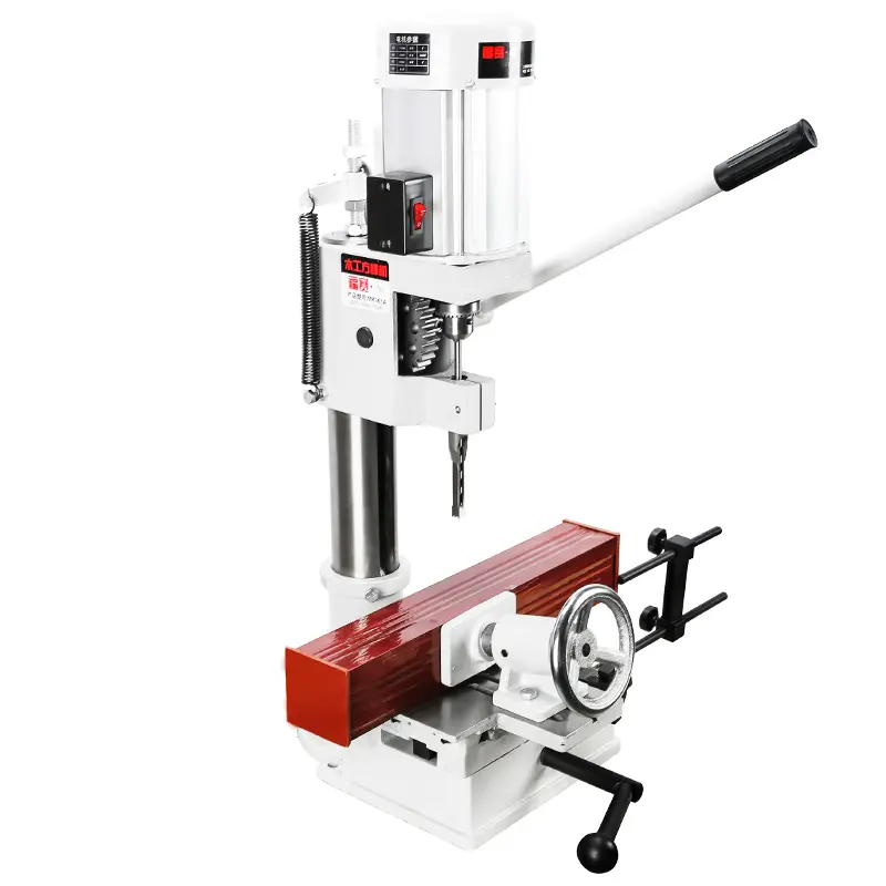 FUSAI MK361A 750W/1200W mortiser mortising machine Woodworking Tenoning Machine Punching Square Drilling Hole Machine