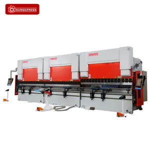 Durmapress star model 600T 600 tons CNC press brake 3 machines linkage type DA66T controller 8+1 axis