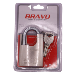 ब्रवी चाप के आकार के शेकल छिपे हुए लोहे के पैडलॉक को परमाणु कुंजी के साथ भारी शुल्क कैनाडो शेकल - Product Image 2