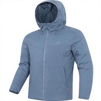 Veste matelassée légère pour homme Pioneer Camp, veste d'hiver à capuche, veste rembourrée, imperméable, thermique, pour le ski, l'escalade, les voyages