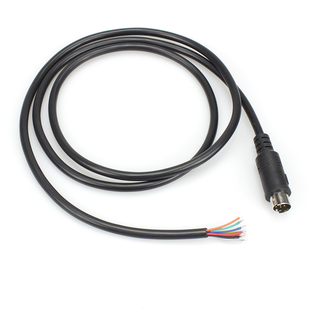 3.5mm to 9 Pin Mini Din Male to Male S-video Audio Connector