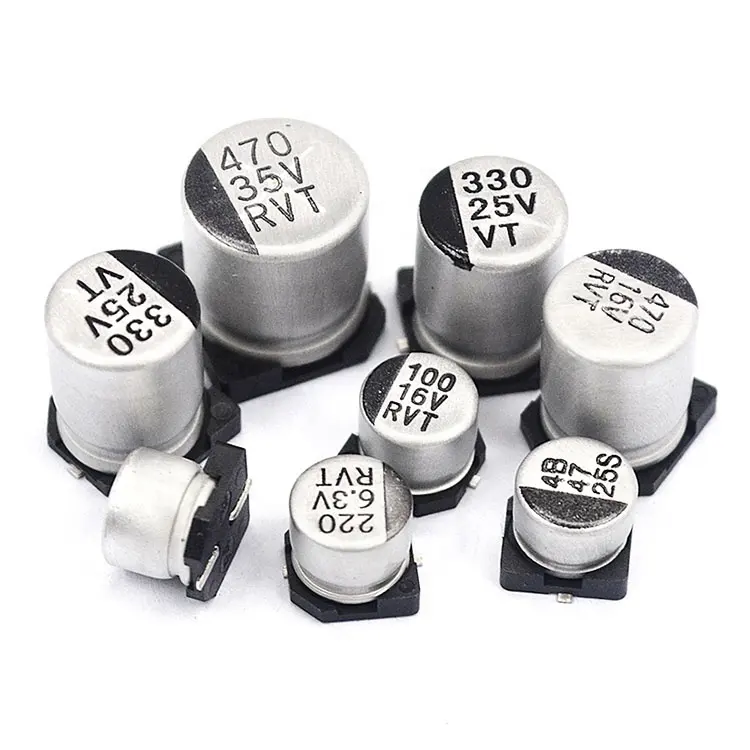 SMD aluminium-elektrolytkondensator 16V100UF volumen 6.3*5.4mm Chip kondensatoren