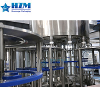 Machine de remplissage et d'embouteillage automatique clé en main pour eau minérale pure en bouteille et boissons